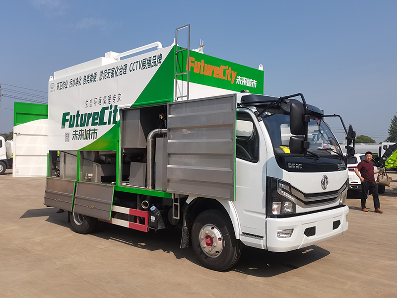 東風3800軸距污水處理車