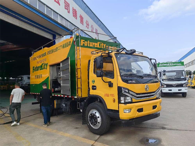單橋長興德龍牌ZZZ5125TWJEQ6型吸污凈化車