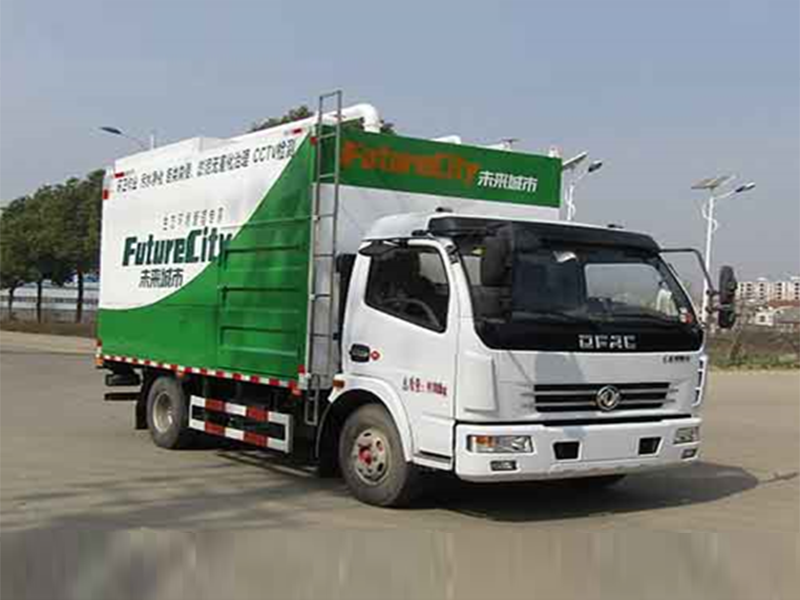 單橋中汽力威牌HLW5090TWJ6EQ型吸污凈化車(chē)